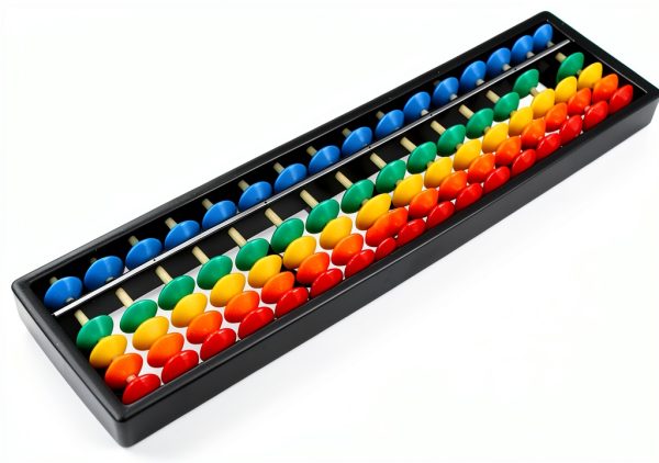 Toddmomy Soroban Abacus Plastic Math Toy for Kids Ages 3-12-0