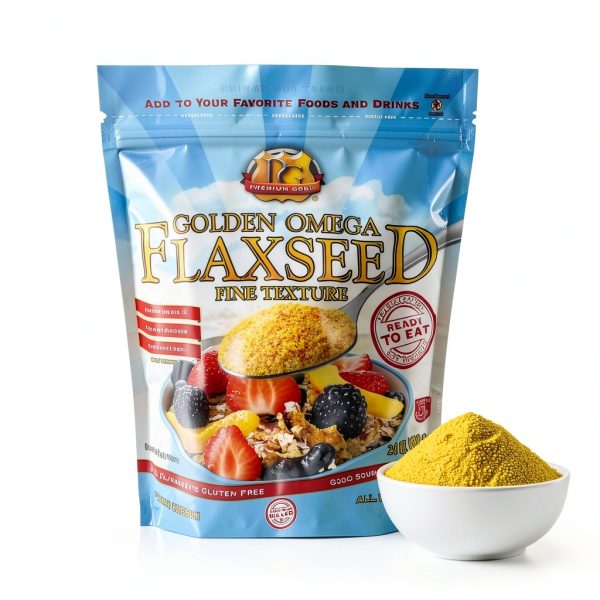 Premium Gold Flax Seed Natural Omega 3 Fiber Gluten Free-8