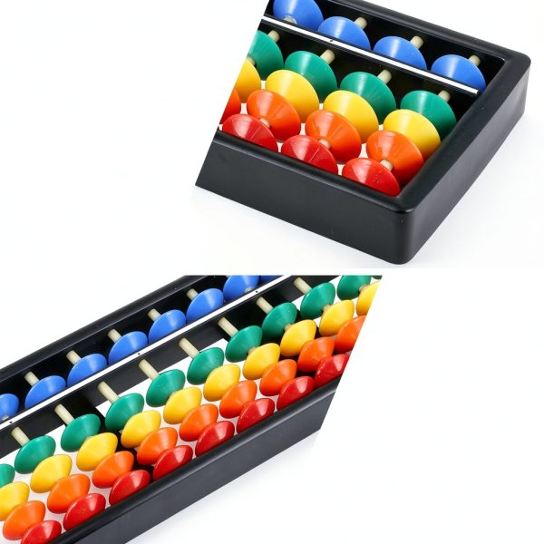Totority Abacus Educational Toy ABS Plastic Math Learning-7