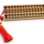 Ailuter Mini Copper Abacus Educational Tool for Kids Adults-0