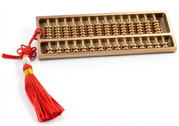 Ailuter Mini Copper Abacus Educational Tool for Kids Adults-0