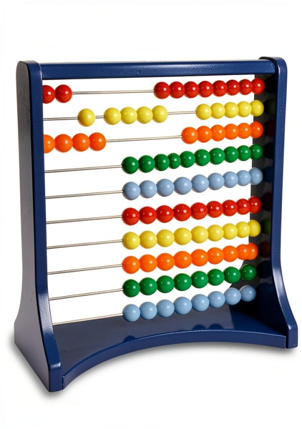 STEMfinity Abacus Math Toy for Kids Ages 5+ Plastic Beads-0
