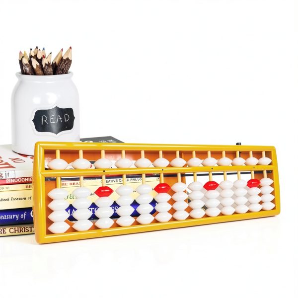 Big Bear House Soroban Abacus Wooden Educational Math Tool-2