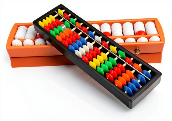 CCHW Abacus Soroban Plastic Colorful Beads Math Tool Kids-6