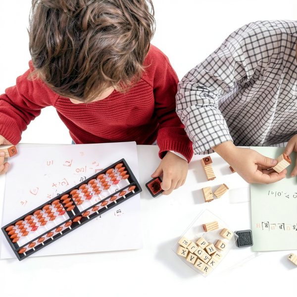 Toddmomy Abacus Educational Math Tool Plastic Kids Learning-3