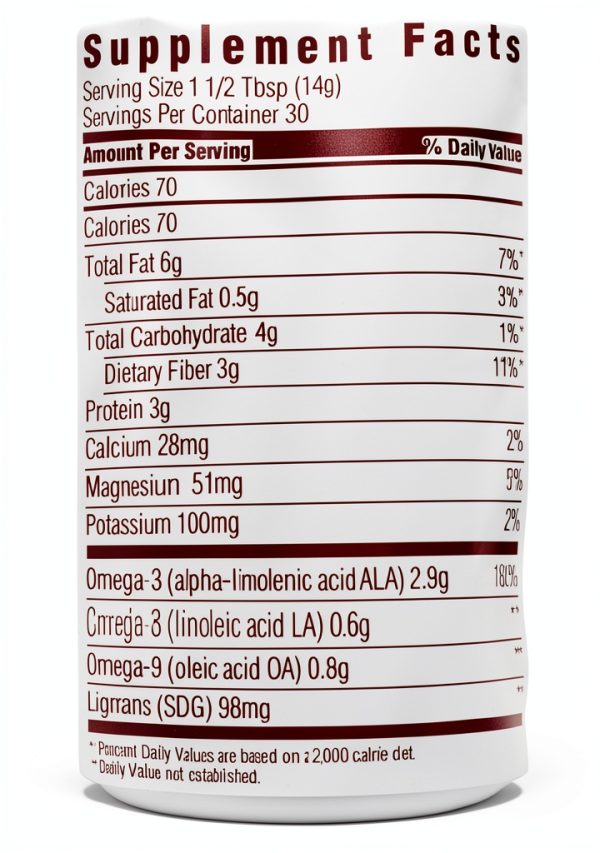 Hain Celestial Organic Flax Seed Non GMO Gluten Free-2