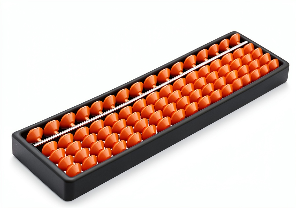 Flexzion abacus displayed on a desk with educational materials