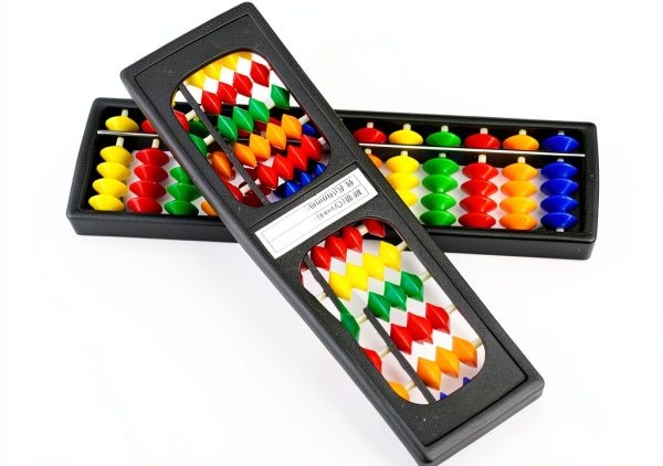 CCHW Abacus Soroban Plastic Colorful Beads Math Tool Kids-5