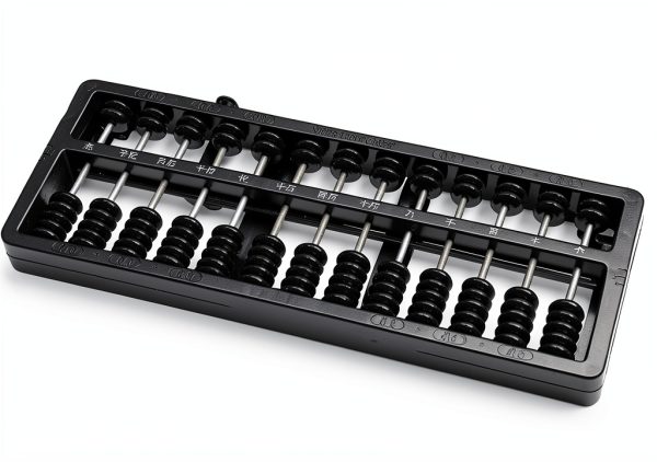 Abcsea Wood Abacus 13 Gear 7 Bead Educational Tool Adults-2