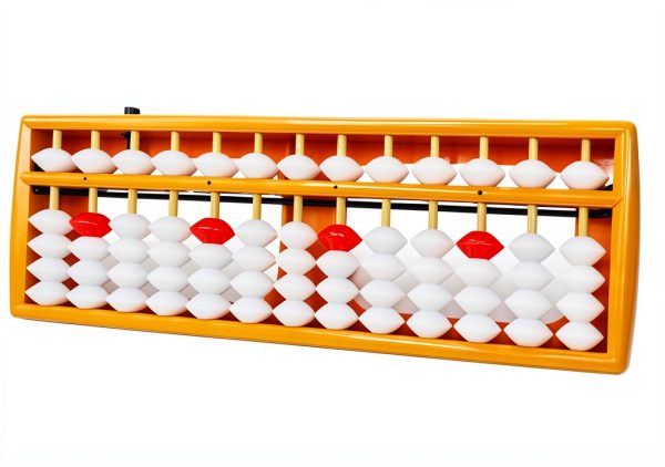 Big Bear House Soroban Abacus Wooden Educational Math Tool-3