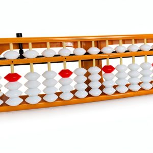 Big Bear House Soroban Abacus Wooden Educational Math Tool-0