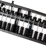 Abcsea Wood Abacus 13 Gear 7 Bead Educational Tool Adults-0