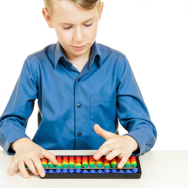 Toddmomy Soroban Abacus Plastic Math Toy for Kids Ages 3-12-3