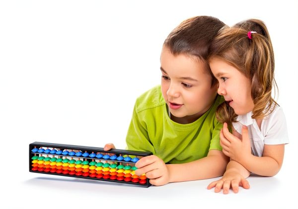Toddmomy Soroban Abacus Plastic Math Toy for Kids Ages 3-12-8