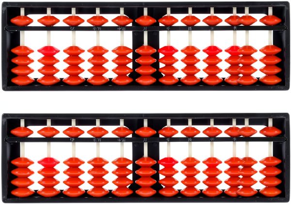 Toddmomy Abacus Educational Math Tool Plastic Kids Learning-0