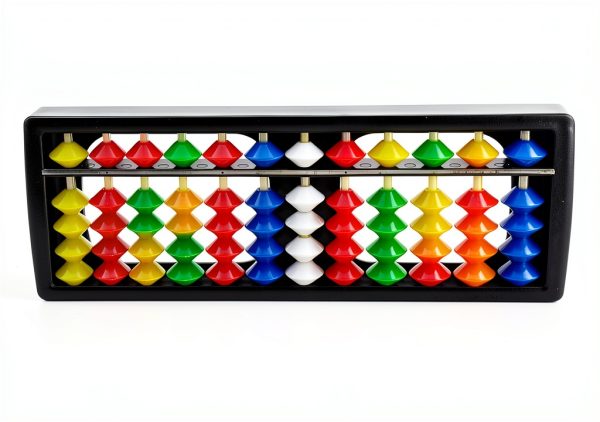 CCHW Abacus Soroban Plastic Colorful Beads Math Tool Kids-2
