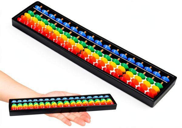 Toddmomy Soroban Abacus Plastic Math Toy for Kids Ages 3-12-5