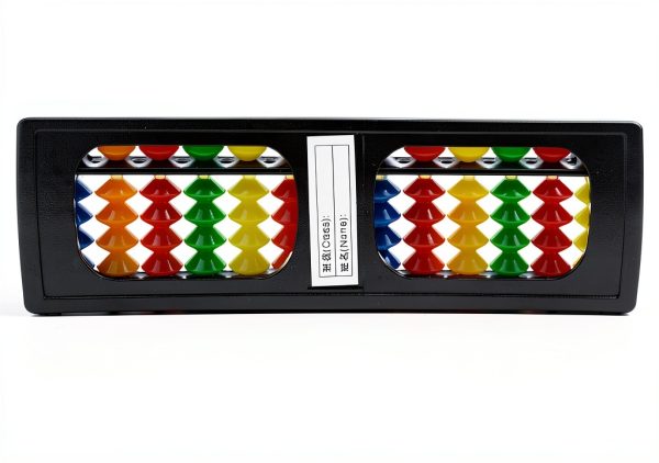 CCHW Abacus Soroban Plastic Colorful Beads Math Tool Kids-3