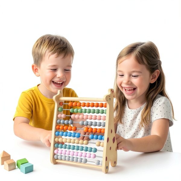 Childlike Behavior Wooden Abacus Educational Toy for-1