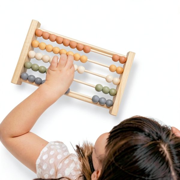Brooklyn Neutral Wooden Abacus for Kids-2
