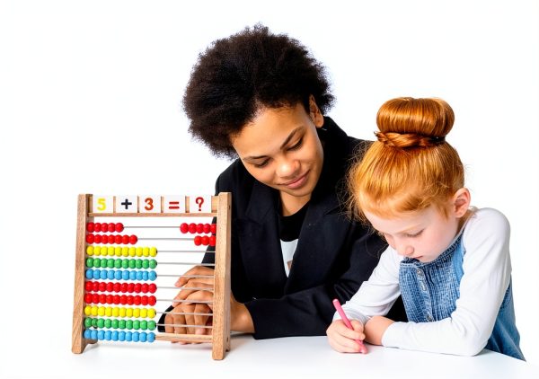 Flzoaveus Wooden Abacus Learning Toy for Kids-5