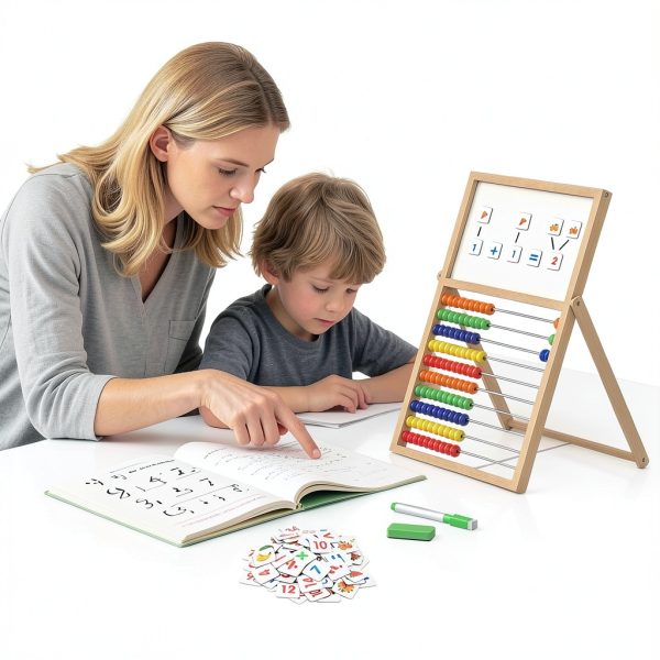 Gotoofun Double-Sided Magnetic Abacus Board for Toddlers-8