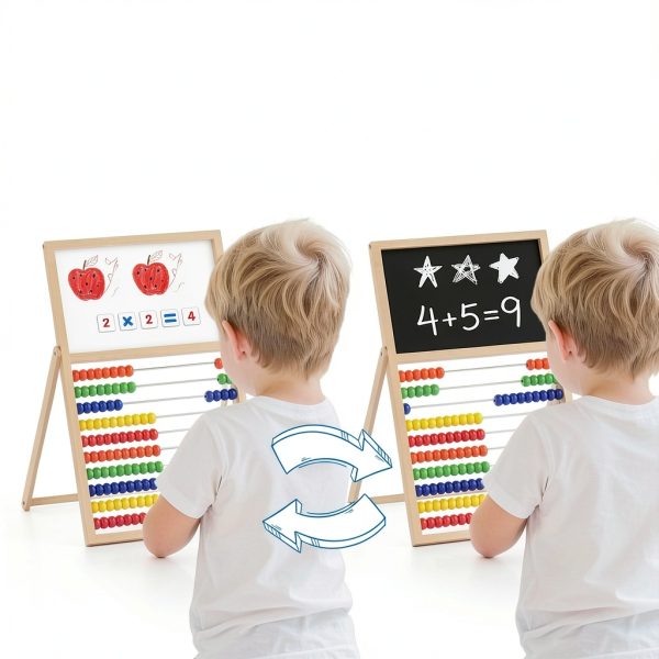 Gotoofun Double-Sided Magnetic Abacus Board for Toddlers-6