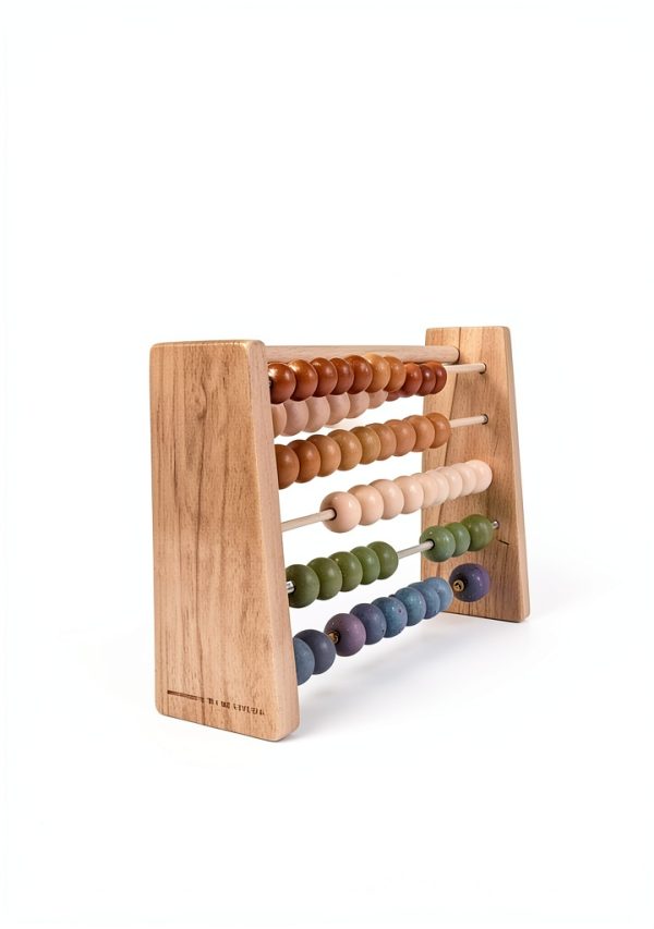 Brooklyn Neutral Wooden Abacus for Kids-7