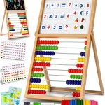 Gotoofun Double-Sided Magnetic Abacus Board for Toddlers-0