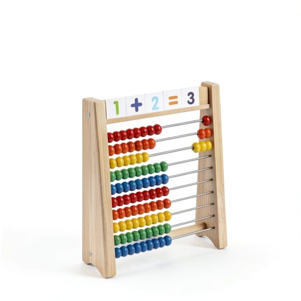 Ranqibo Wooden Abacus Kids Math Learning Tool-3