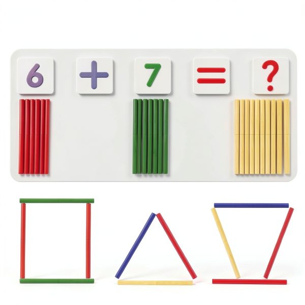 Ranqibo Wooden Abacus Kids Math Learning Tool-4