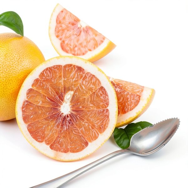 Black Grapefruit Spoons 6.5in Stainless Steel Serrated Edges-2