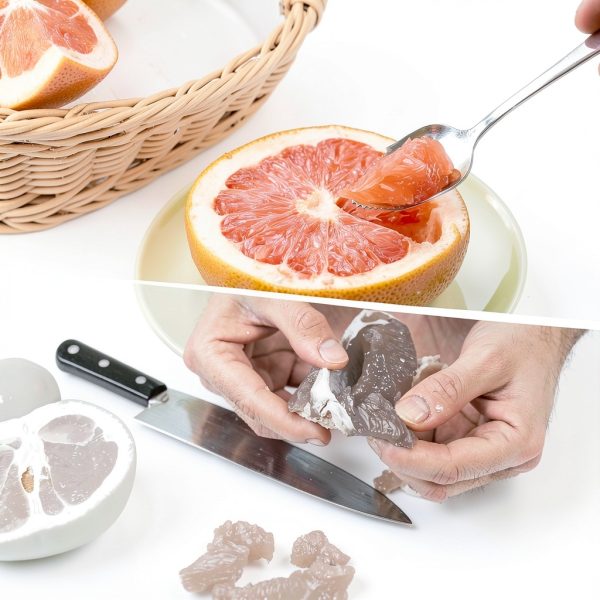 Giantree Grapefruit Spoon, Serrated Edge Grapefruit Knife, Stainless Steel Grapefruit Utensil Tool Dessert Spoons for Citrus Lemon Kiwi Salads Melon Lime Pitaya Apple Fruit Puree (3)-4